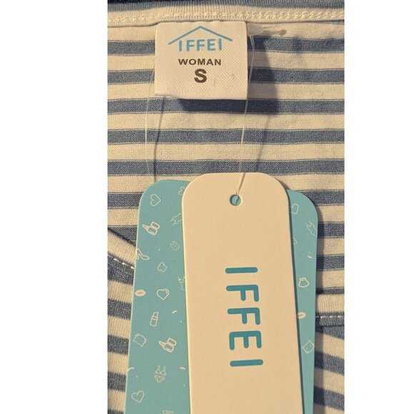 ⛵IFFEI Striped Sleeveless Belted Dress – Size S – NWT - Picture 4 of 4